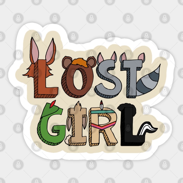 Lost Girl Sticker by TreyLemons